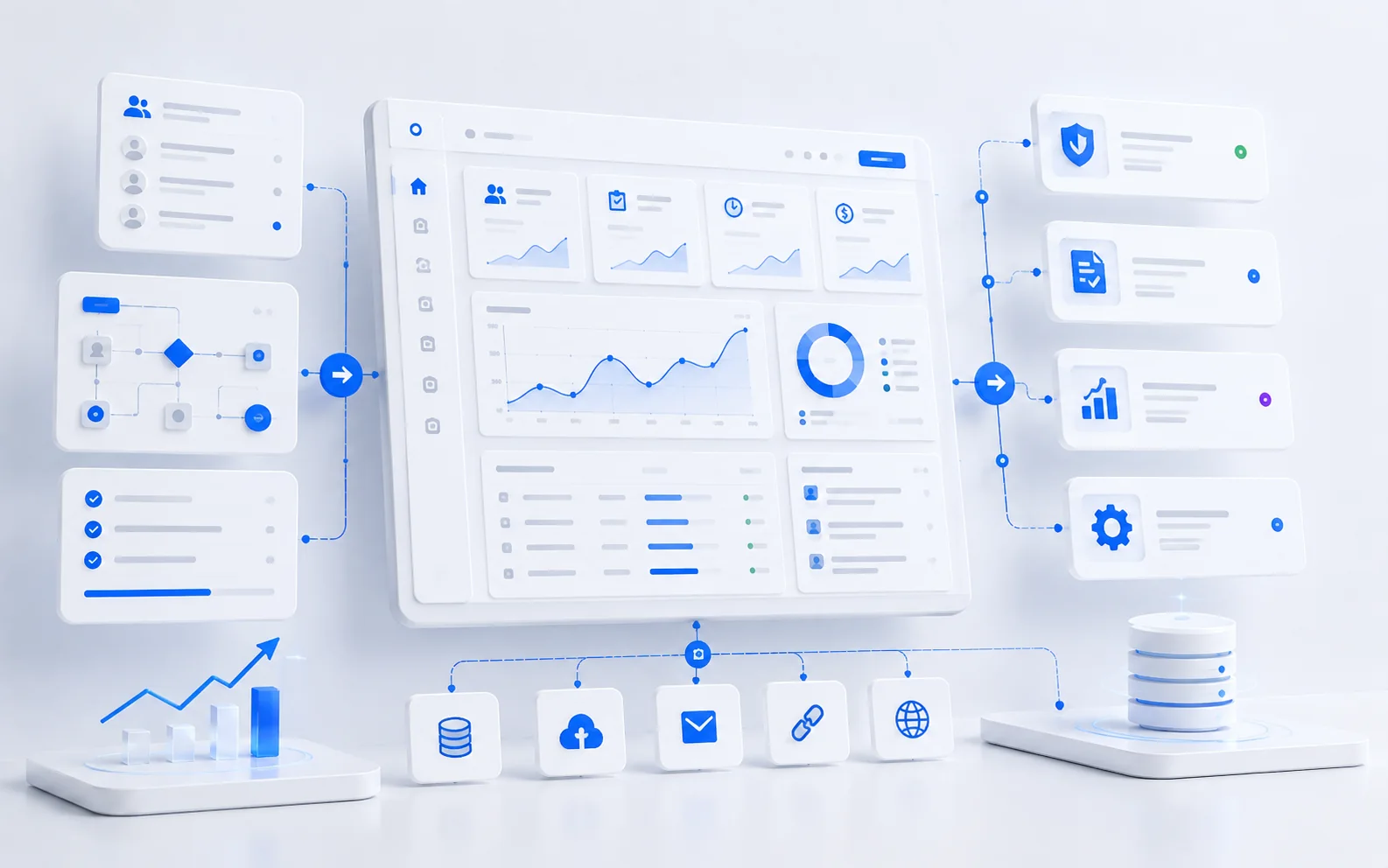 Software workflow and content structure