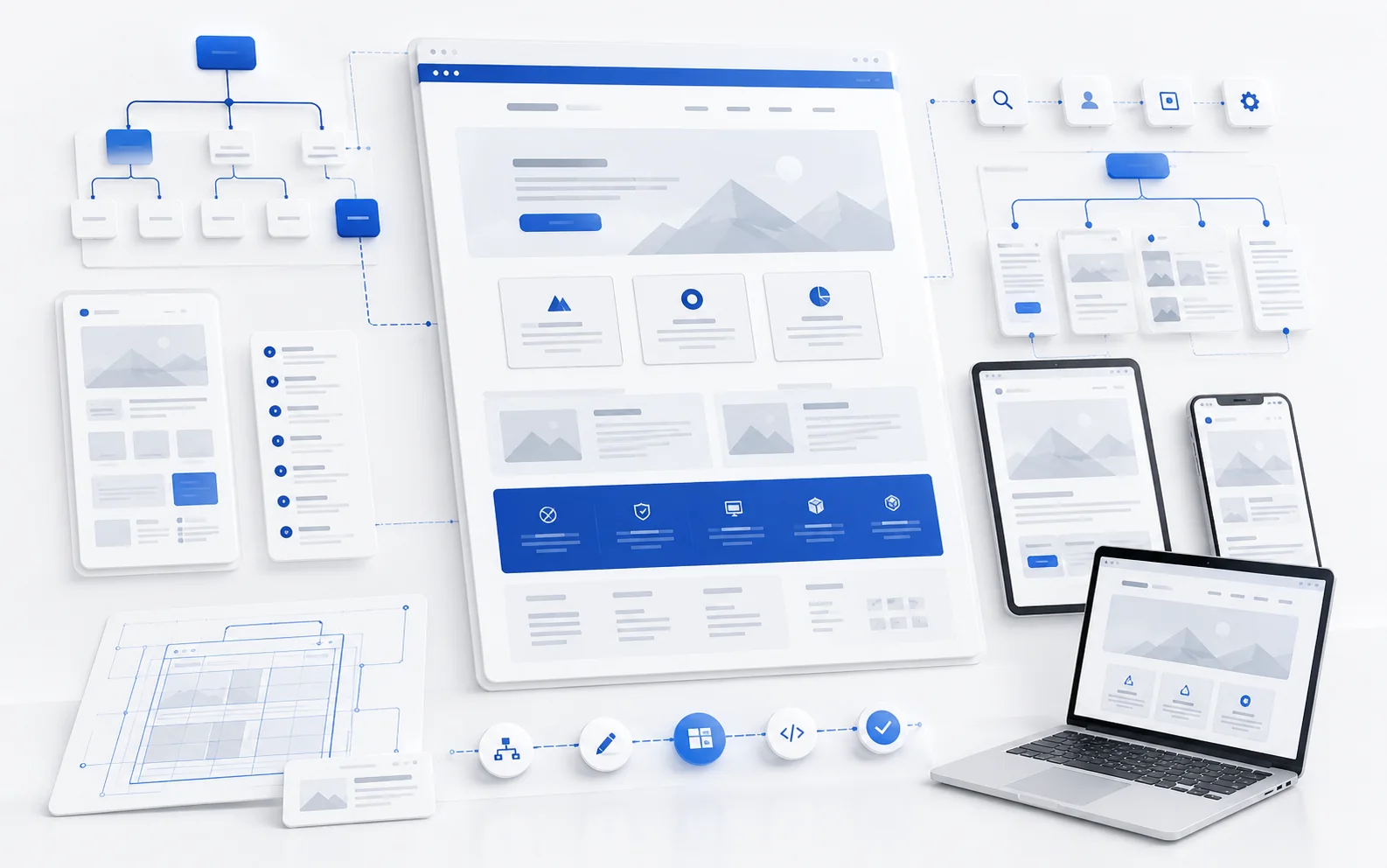 Website content and structure planning